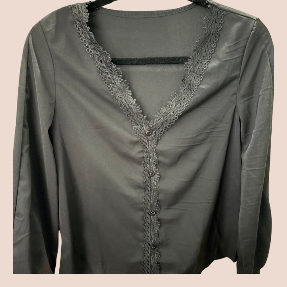 Shein Long Sleeve Blouse
